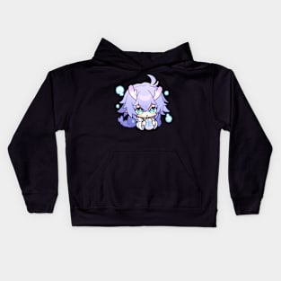 Honkai Star Rail Chibi Bailu 3 Kids Hoodie